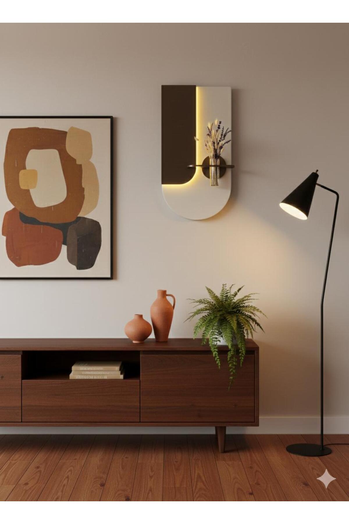 Decor&More 'Kaybolan Zemin' Led Tablo🌙